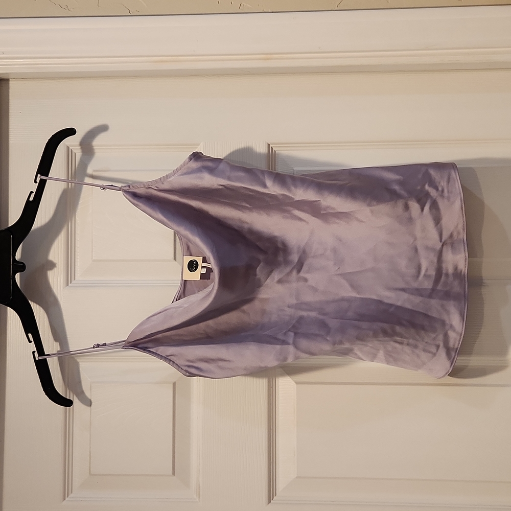 Floreal sleeveless cowl top